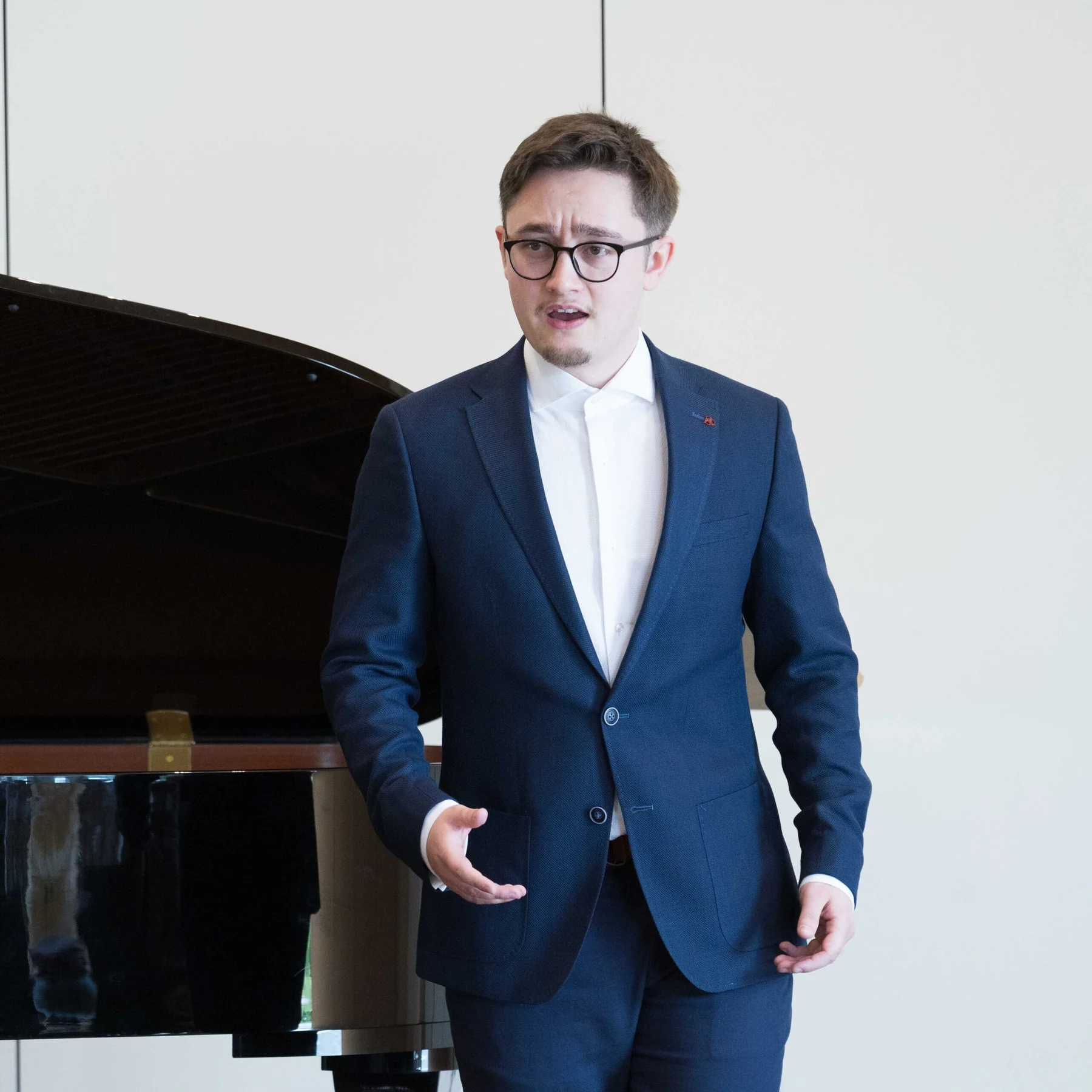 Luis Gehrmann on the concert stage