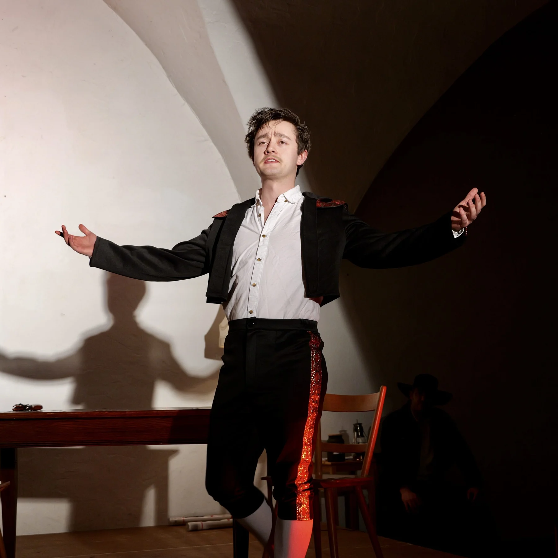 Stage performance by Luis Gehrmann